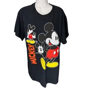 Large Mickey Mouse T shirt. Black NWOT mens or women’s